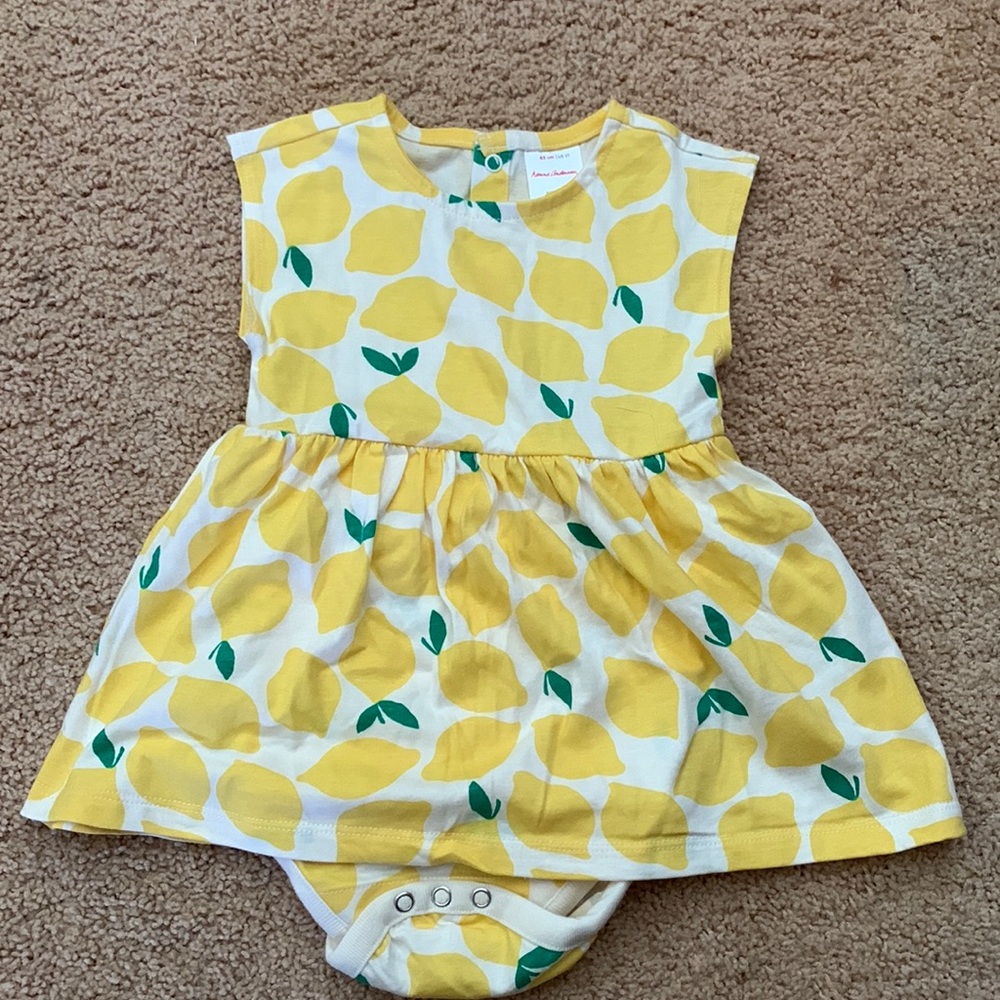 Lemon dress Hanna andersson